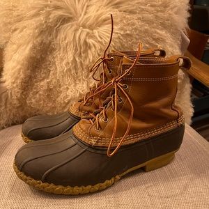 Tan/Brown 8 in Thinsulate LL Bean Boots-Men’s
